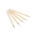 Wooden Dotting Tool 5 pc set