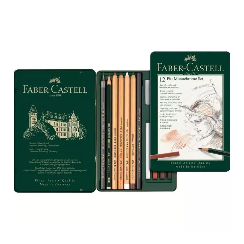 Faber Castell Pitt Monochrome Sets