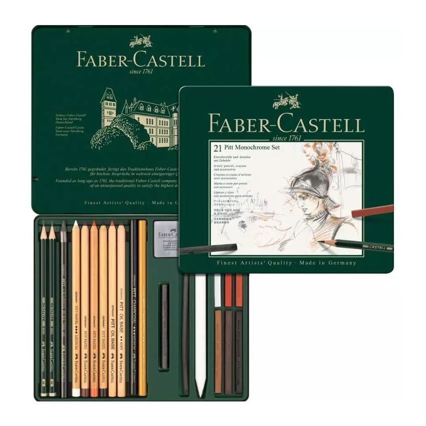 Faber Castell Pitt Monochrome Sets