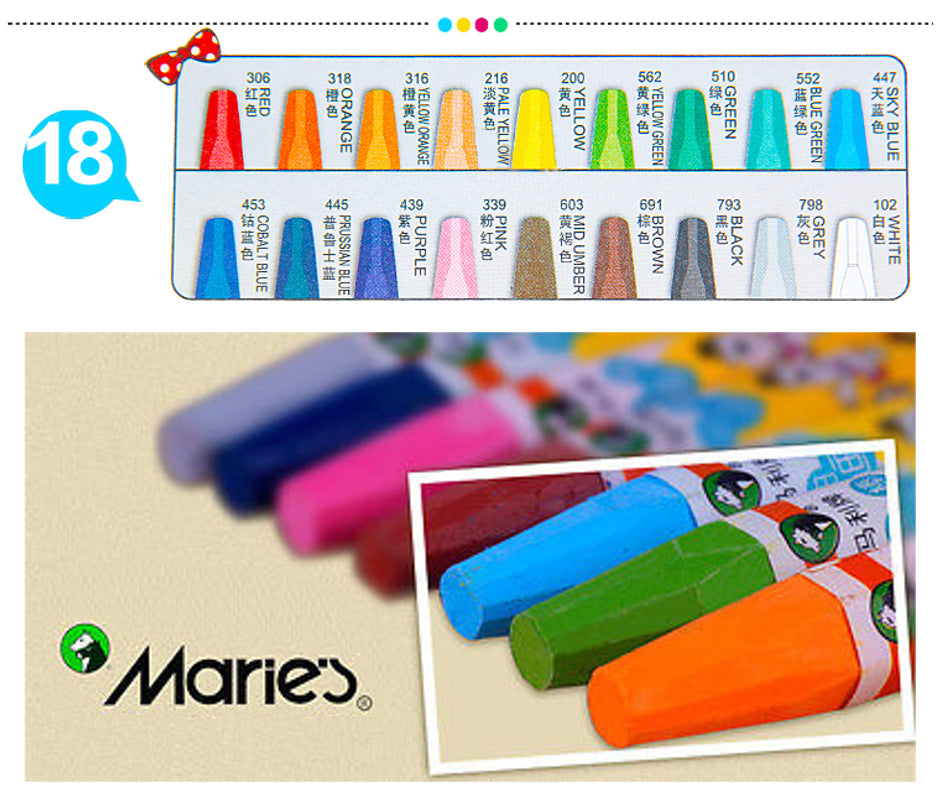 Maries Oil Pastels