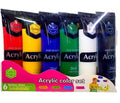 Acrylic Paint 30 ml tube Keep Smiling set of 6 Colours 7356
