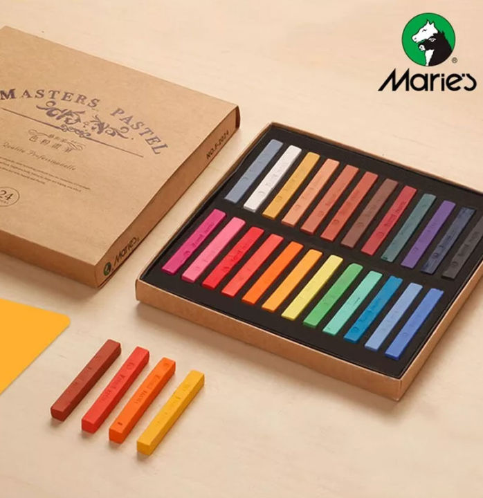 Maries Master Soft Pastels Set of 24 Colours