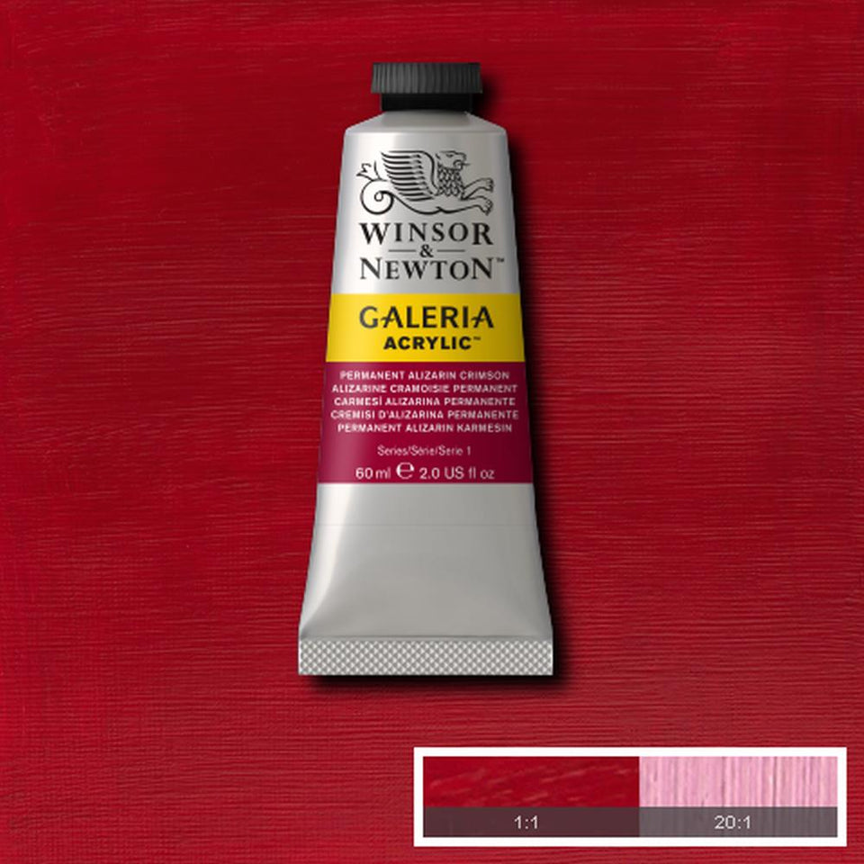Winsor Newton Acrylic Colour 60ml Tube Galeria