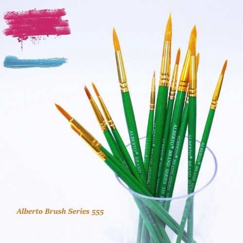 Alberto Round Nylon Brush