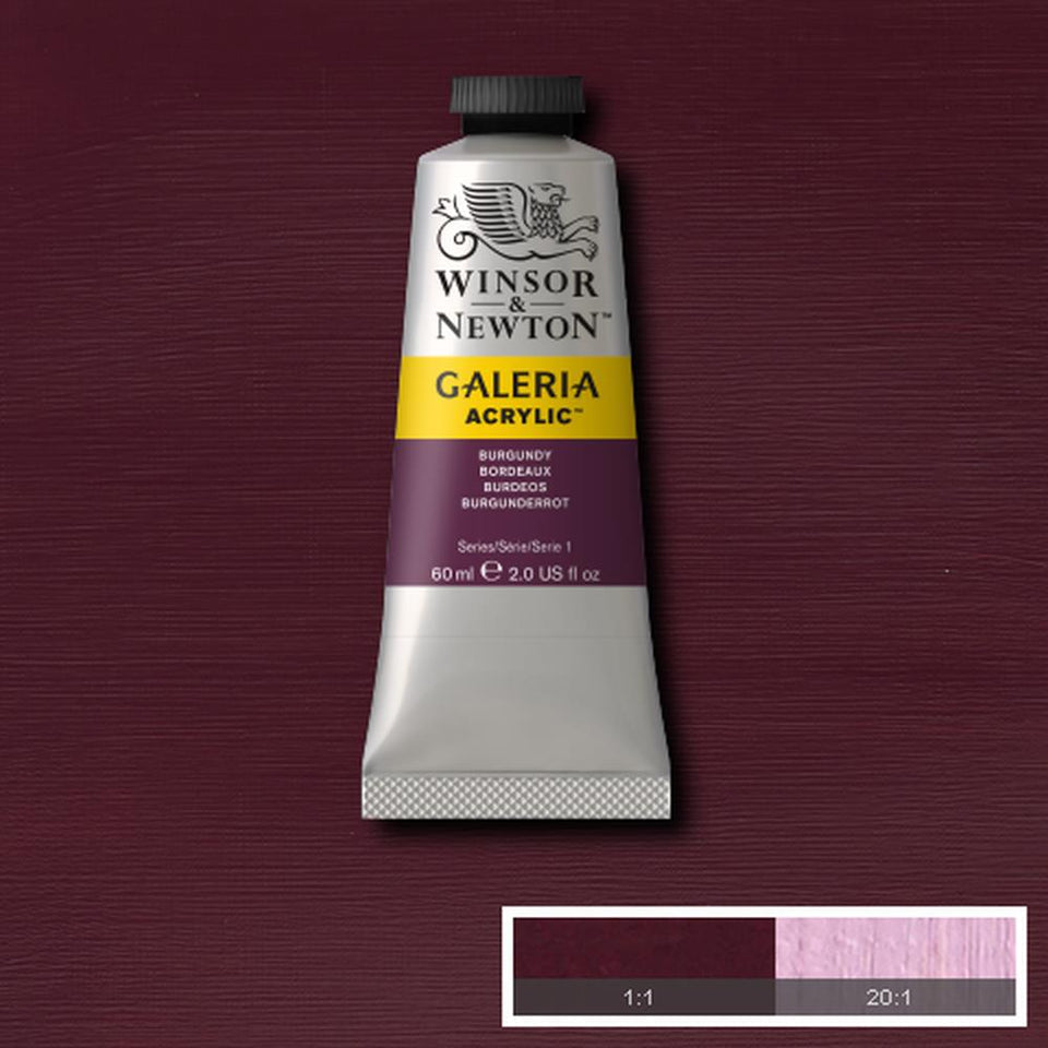 Winsor Newton Acrylic Colour 60ml Tube Galeria
