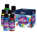 Poster Colours Bluebird set of 6 colours 100 ml