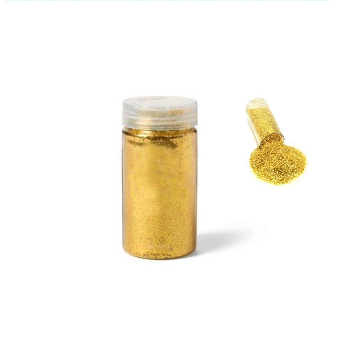 Glitter Golden Small Bottle