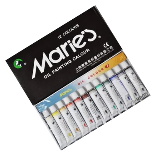 Maries Oil Colour Set of 12