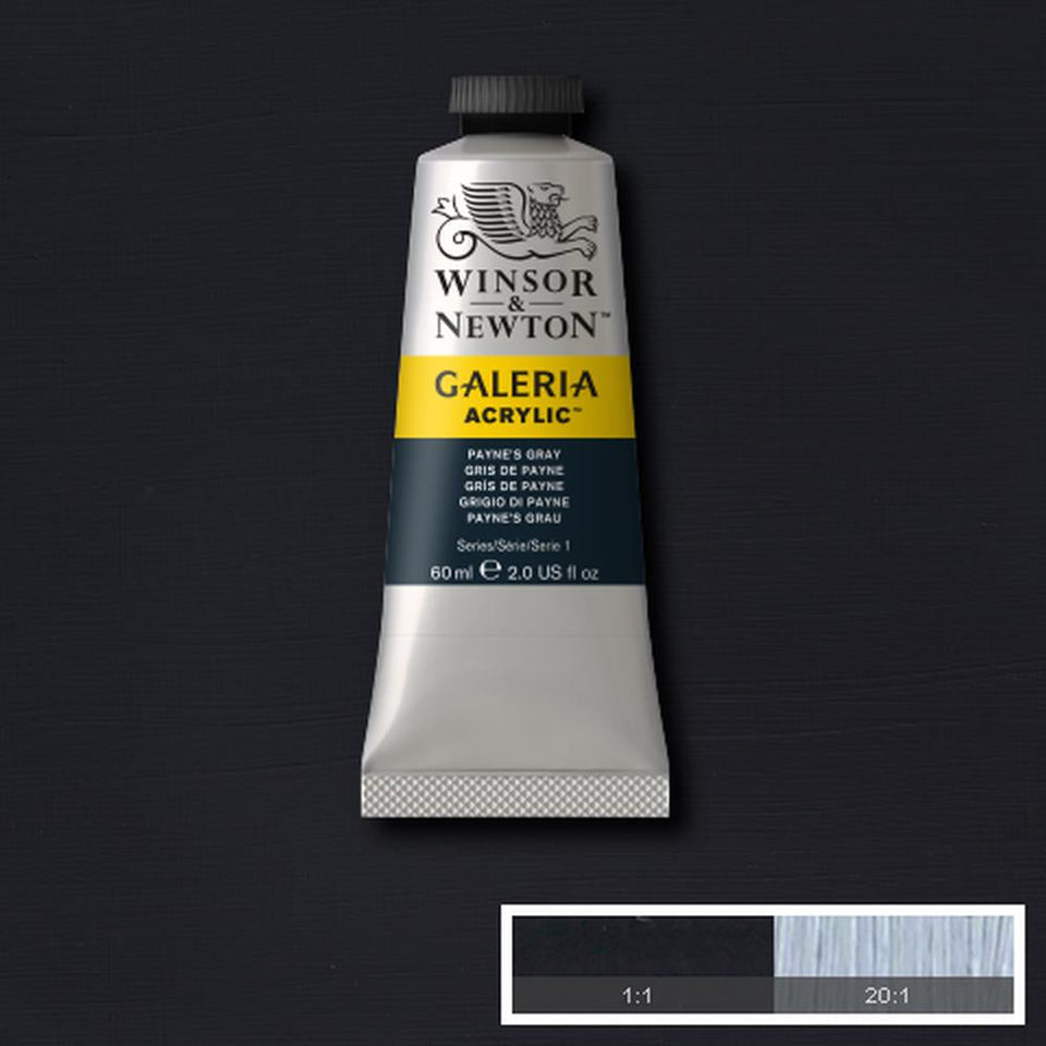 Winsor Newton Acrylic Colour 60ml Tube Galeria