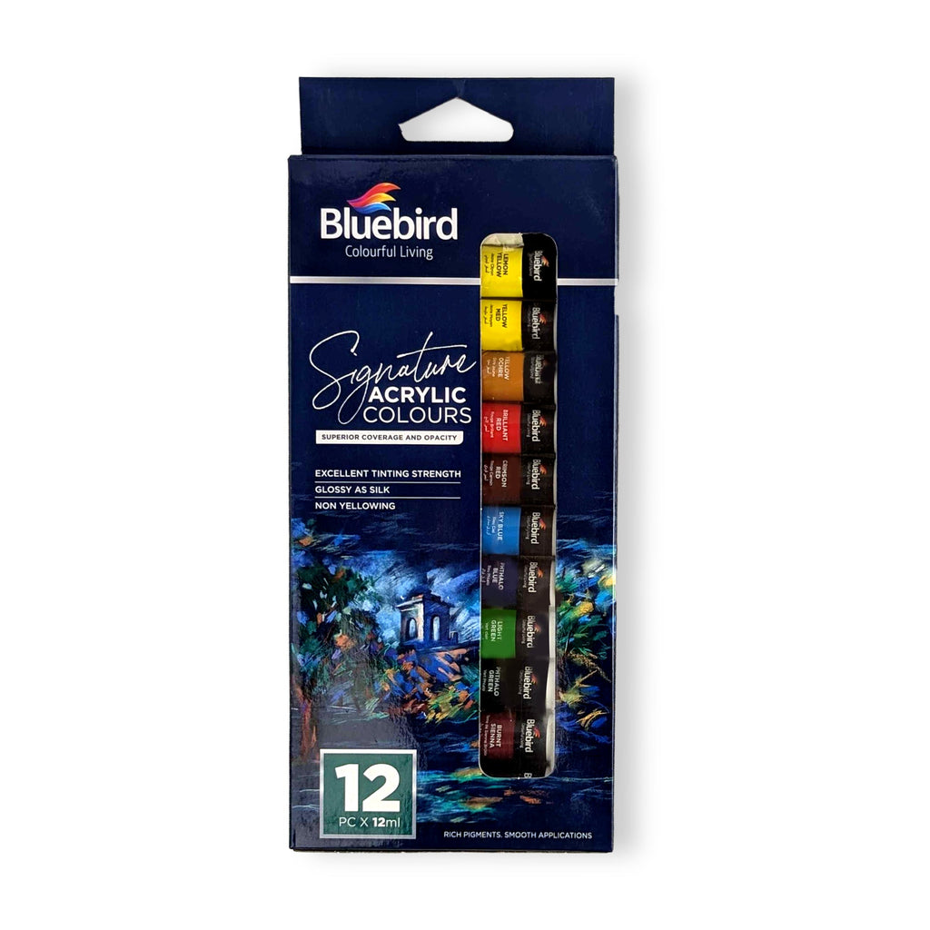 Signature Acrylic Set of 12 x 12 ml Tubes