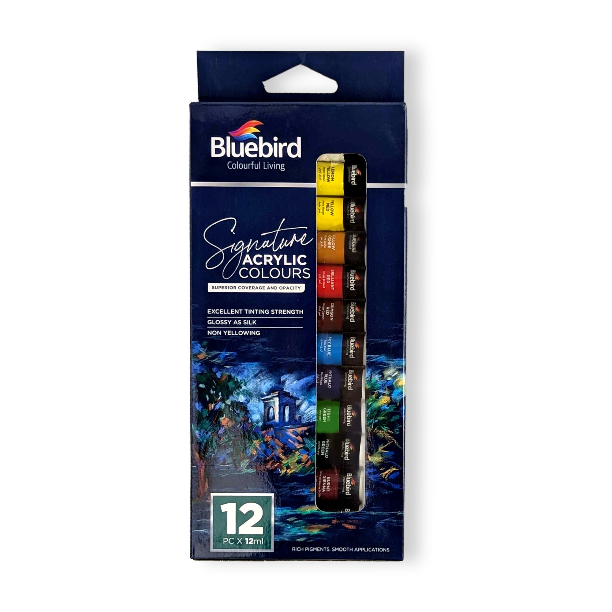 Signature Acrylic Set of 12 x 12 ml Tubes