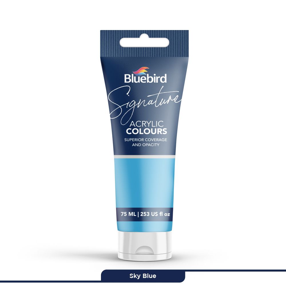 Blue Bird  Signature Acrylic Colours 75Ml