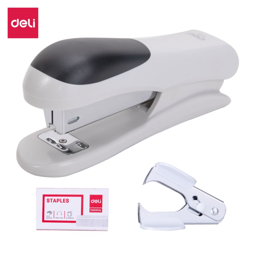 Stapler Set with Stapler 24/6 staple pins and Opener