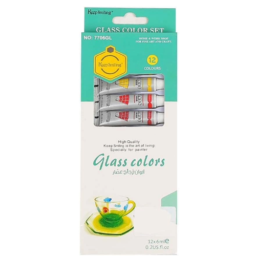 Glass Colour set of 12 Colours