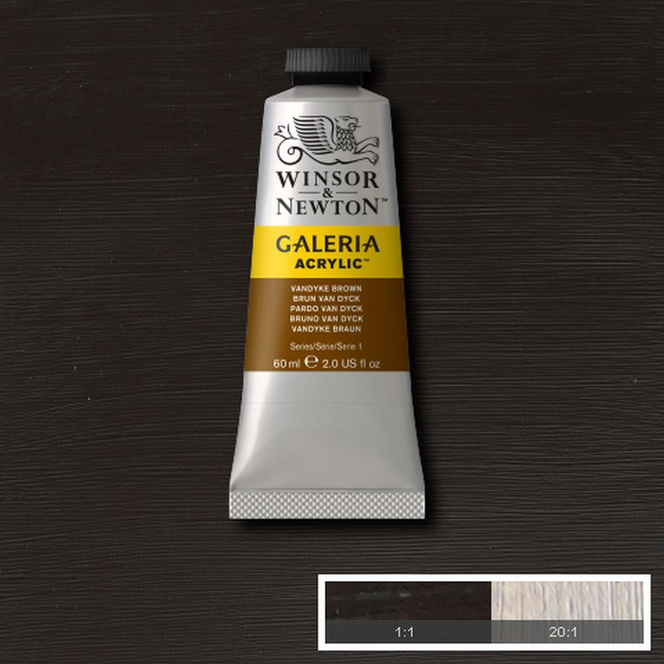 Winsor Newton Acrylic Colour 60ml Tube Galeria