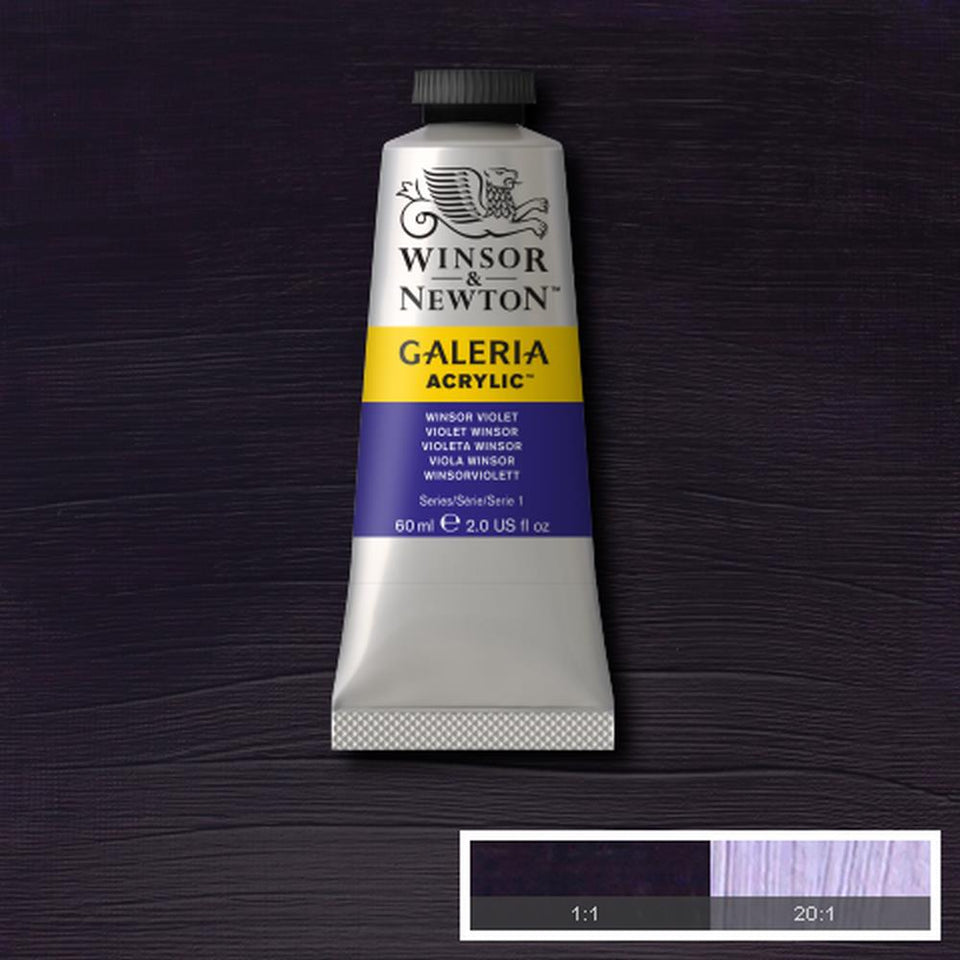 Winsor Newton Acrylic Colour 60ml Tube Galeria
