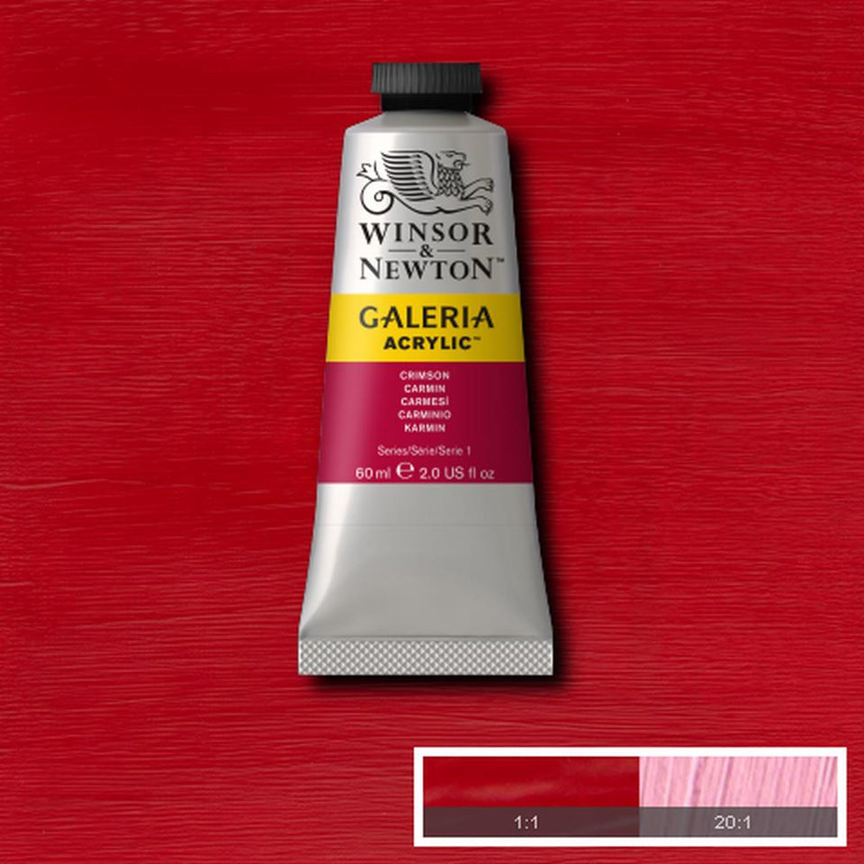 Winsor Newton Acrylic Colour 60ml Tube Galeria