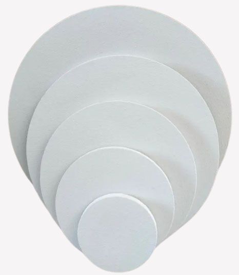 Stretched Canvas imported Round