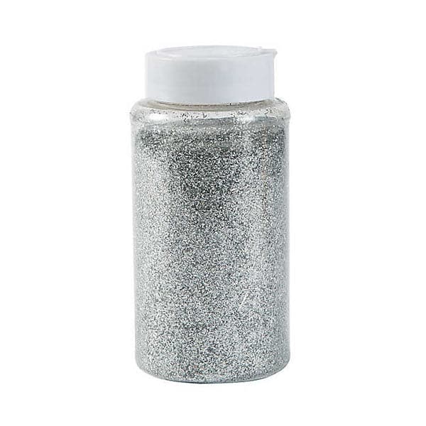 Glitter Silver small bottle