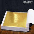 Gold Leaf 14 x 14 cm Pack of 100