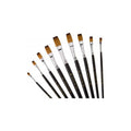 Keep Smiling Flat Brush Set of 9 Pc