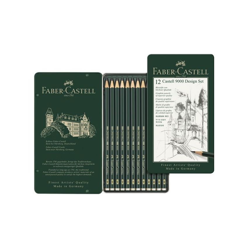 Faber Castell Drawing Pencil Set of 12 Pcs  119064