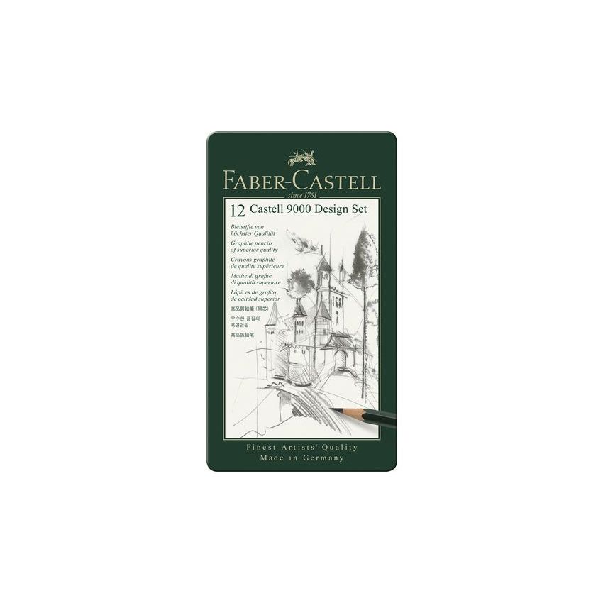 Faber Castell Drawing Pencil Set of 12 Pcs  119064