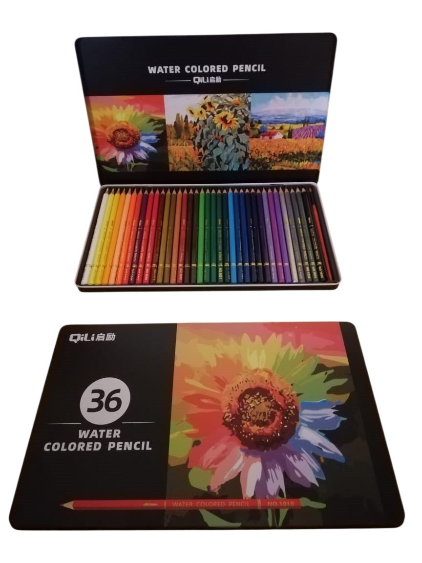 Water colour pencil set of 36 colours