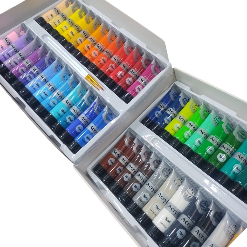 Acrylic color set of 48 pcs 30 ml Keep Smiling