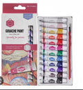 Gouache paints set of 12 colours 12 ml keep smiling