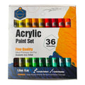 Acrylic Paint 30 Ml tube Keep smiling set of 36 Colours B4030