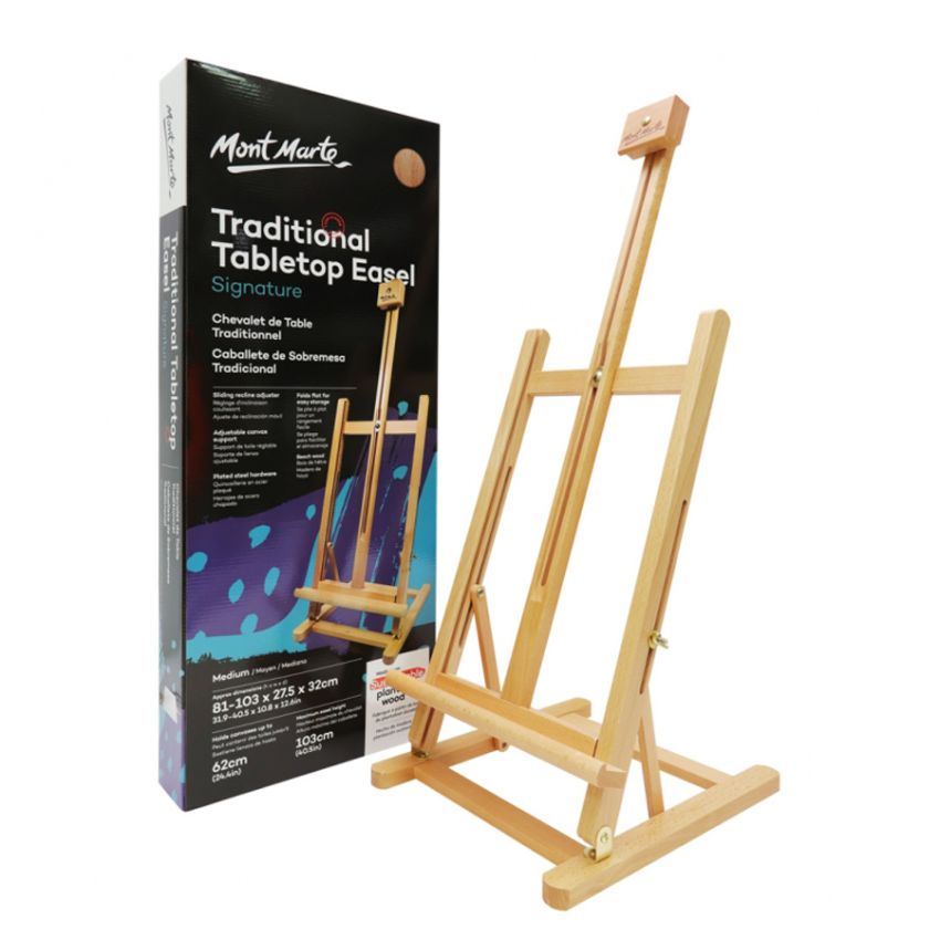 Traditional Table Top Easel Medium Mont Marte