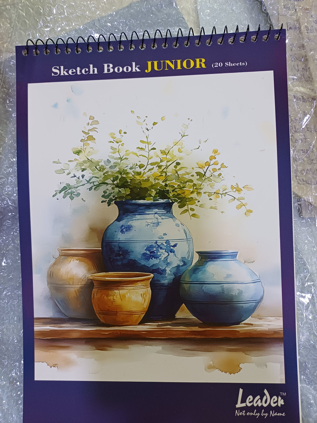 Beginners set with 12 colour Acrylic set, colour mixing palette , Brushes Round and Flat and sketch book with Free Delivery