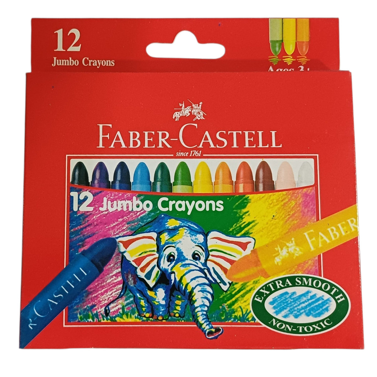 Faber castle jumbo crayon set of 12