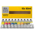 Winsor Newton Acrylic Colour Galeria set of 10 x 60 ml