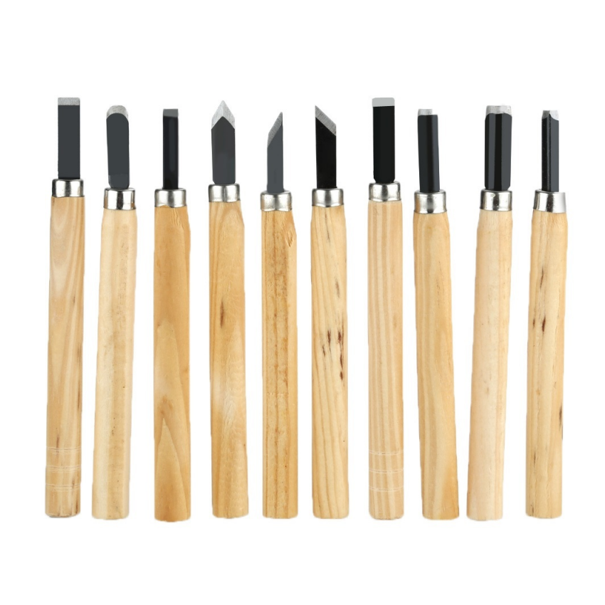 Wood Carving Set of 12 Pcs